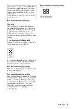 Предварительный просмотр 3 страницы Sony Ipela PCS-TL50 Operating Instructions Manual