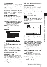 Предварительный просмотр 47 страницы Sony Ipela PCS-TL50 Operating Instructions Manual