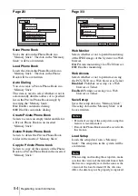 Preview for 54 page of Sony Ipela PCS-TL50 Operating Instructions Manual