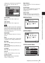 Предварительный просмотр 61 страницы Sony Ipela PCS-TL50 Operating Instructions Manual