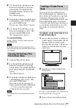 Preview for 67 page of Sony Ipela PCS-TL50 Operating Instructions Manual