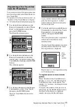 Preview for 71 page of Sony Ipela PCS-TL50 Operating Instructions Manual