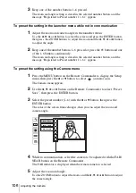 Предварительный просмотр 106 страницы Sony Ipela PCS-TL50 Operating Instructions Manual