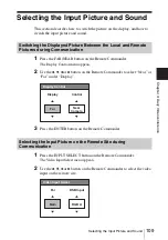 Предварительный просмотр 109 страницы Sony Ipela PCS-TL50 Operating Instructions Manual