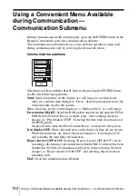 Preview for 132 page of Sony Ipela PCS-TL50 Operating Instructions Manual