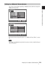 Preview for 165 page of Sony Ipela PCS-TL50 Operating Instructions Manual