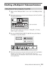 Предварительный просмотр 169 страницы Sony Ipela PCS-TL50 Operating Instructions Manual