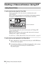 Preview for 196 page of Sony Ipela PCS-TL50 Operating Instructions Manual