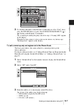 Предварительный просмотр 197 страницы Sony Ipela PCS-TL50 Operating Instructions Manual