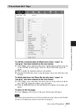 Preview for 225 page of Sony Ipela PCS-TL50 Operating Instructions Manual