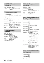 Preview for 262 page of Sony Ipela PCS-TL50 Operating Instructions Manual