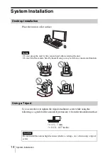 Preview for 14 page of Sony Ipela PCS-XC1 Operating Instructions Manual