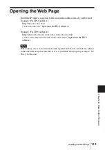 Preview for 143 page of Sony Ipela PCS-XC1 Operating Instructions Manual