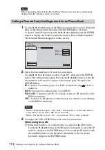 Предварительный просмотр 114 страницы Sony Ipela PCS-XG80 Operating Instructions Manual