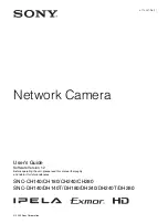 Sony IPELA SNC-CH140 User Manual предпросмотр