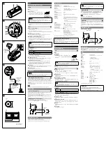 Preview for 2 page of Sony IPELA SNC-CH210 Installation Manual