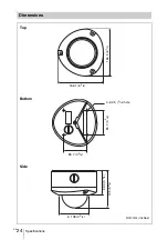 Предварительный просмотр 52 страницы Sony IPELA SNC-DF70N Installation Manual