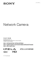 Sony Ipela SNC-EP520 User Manual предпросмотр