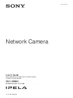 Sony IPELA SNC-HM662 User Manual preview