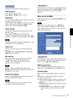 Preview for 31 page of Sony IPELA SNC-P5 User Manual