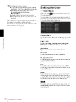 Preview for 70 page of Sony ipela SNC-RS84P User Manual