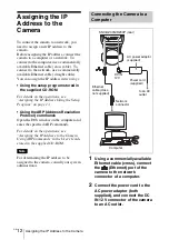 Preview for 12 page of Sony IPELA SNC-RZ30N Install Manual