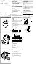 Sony Ipela SNC-WR602 Installation Manual preview