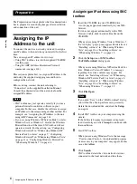 Preview for 6 page of Sony Ipela SNT-EP104 User Manual