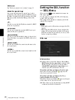 Preview for 46 page of Sony Ipela SNT-EP104 User Manual