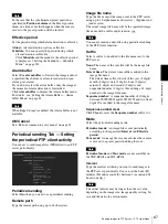 Preview for 67 page of Sony Ipela SNT-EP104 User Manual