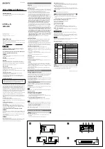 Preview for 1 page of Sony Ipela SNT-EX101 Installation Manual