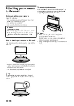 Предварительный просмотр 10 страницы Sony IPT-DS1 - Party-shot Digital Camera Docking Station Operating Instructions Manual