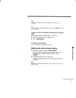 Preview for 19 page of Sony IT-M202 - Telephone Operating Instructions Manual