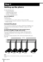 Preview for 8 page of Sony IT-M704 - Corded Phone 28 1 Touch Operating Instructions Manual