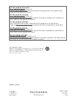 Preview for 120 page of Sony J-10SDI Manual