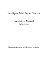 Preview for 1 page of Sony JE300 Installation Manual