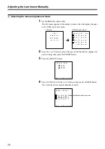 Preview for 20 page of Sony JumboTron Operating Instructions Manual