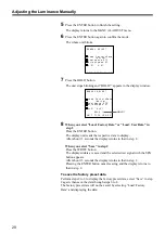 Preview for 28 page of Sony JumboTron Operating Instructions Manual