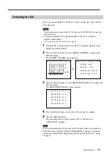 Preview for 25 page of Sony JunboTron JME-SA200 Operating Instructions Manual