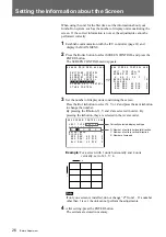 Preview for 26 page of Sony JunboTron JME-SA200 Operating Instructions Manual