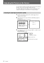 Preview for 32 page of Sony JunboTron JME-SA200 Operating Instructions Manual