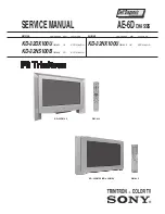 Предварительный просмотр 1 страницы Sony KD-32NS100B Service Manual