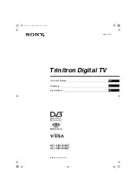 Sony KD-32NX200E Instruction Manual предпросмотр