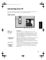 Предварительный просмотр 17 страницы Sony KD-36FS130 - 36" Fd Trinitron Wega Operating Instructions Manual