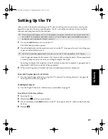 Предварительный просмотр 29 страницы Sony KD-36FS130 - 36" Fd Trinitron Wega Operating Instructions Manual