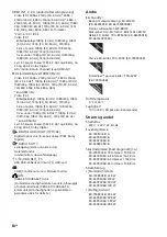 Preview for 180 page of Sony KD-55X9005B Reference Manual