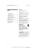 Предварительный просмотр 36 страницы Sony KD-55XD80 SERIES Reference Manual