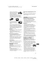 Предварительный просмотр 307 страницы Sony KD-55XD80 SERIES Reference Manual