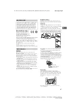 Предварительный просмотр 3 страницы Sony KD-55XE80 SERIES Reference Manual