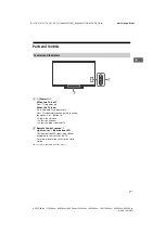 Предварительный просмотр 7 страницы Sony KD-55XE80 SERIES Reference Manual